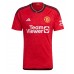 Camisa de Futebol Manchester United Diogo Dalot #20 Equipamento Principal 2023-24 Manga Curta